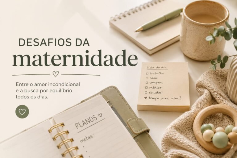 Desafios da maternidade: o que ninguém te conta