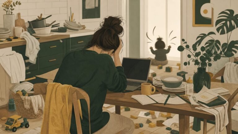 O burnout das mães: como reconhecer os sinais e recuperar sem culpa