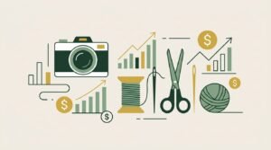 Transformar um Hobby em Rendimento Extra: Artesanato, Costura ou Fotografia